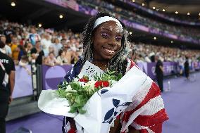 Paris 2024 - USA’s Gabrielle Thomas Takes Gold In 200m