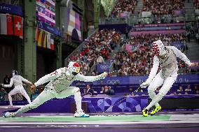 Fencing - Paris Olympic Games 2024 - Day 9