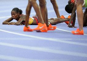 Paris 2024 - Bahrain’s Winfred Yavi Takes Gold And World Record In 3000m Steeple