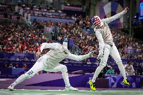 Fencing - Paris Olympic Games 2024 - Day 9