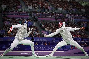 Fencing - Paris Olympic Games 2024 - Day 9