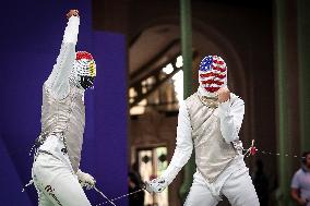 Fencing - Paris Olympic Games 2024 - Day 9