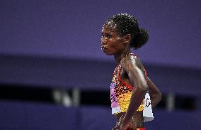 Paris 2024 - Bahrain’s Winfred Yavi Takes Gold And World Record In 3000m Steeple