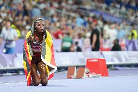 Paris 2024 - Bahrain’s Winfred Yavi Takes Gold And World Record In 3000m Steeple