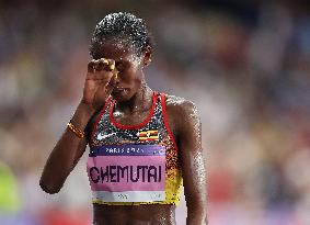 Paris 2024 - Bahrain’s Winfred Yavi Takes Gold And World Record In 3000m Steeple