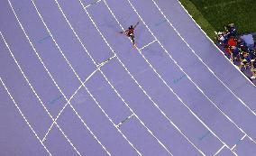 Paris 2024 - Bahrain’s Winfred Yavi Takes Gold And World Record In 3000m Steeple