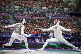 Fencing - Paris Olympic Games 2024 - Day 9