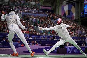 Fencing - Paris Olympic Games 2024 - Day 9