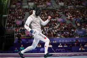 Fencing - Paris Olympic Games 2024 - Day 9