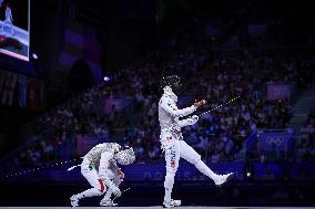 Fencing - Paris Olympic Games 2024 - Day 9