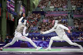 Fencing - Paris Olympic Games 2024 - Day 9