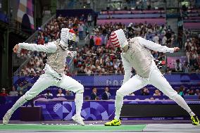 Fencing - Paris Olympic Games 2024 - Day 9