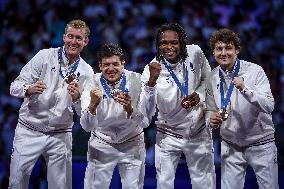 Fencing - Paris Olympic Games 2024 - Day 9