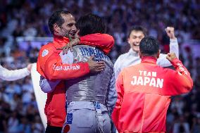 Fencing - Paris Olympic Games 2024 - Day 9