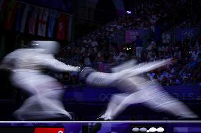 Fencing - Paris Olympic Games 2024 - Day 9