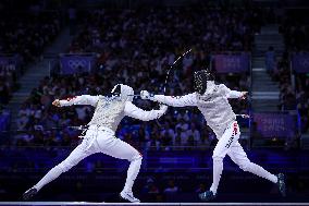 Fencing - Paris Olympic Games 2024 - Day 9