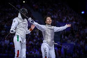 Fencing - Paris Olympic Games 2024 - Day 9