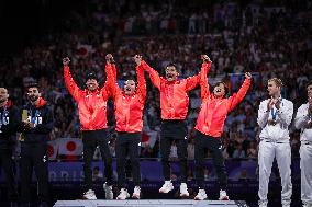 Fencing - Paris Olympic Games 2024 - Day 9