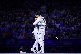 Fencing - Paris Olympic Games 2024 - Day 9