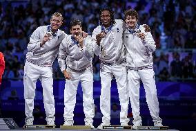 Fencing - Paris Olympic Games 2024 - Day 9