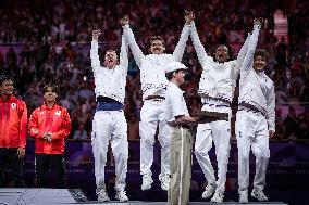 Fencing - Paris Olympic Games 2024 - Day 9