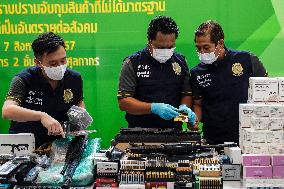 Thai Authorities Confiscated The Product Is Not Up To Standard.