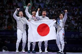 Fencing - Paris Olympic Games 2024 - Day 9