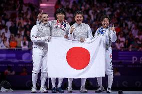 Fencing - Paris Olympic Games 2024 - Day 9