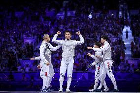 Fencing - Paris Olympic Games 2024 - Day 9