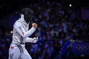 Fencing - Paris Olympic Games 2024 - Day 9