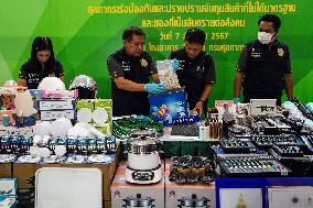 Thai Authorities Confiscated The Product Is Not Up To Standard.