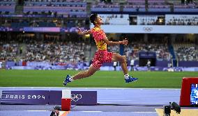 Paris 2024 - Greece’s Miltiadis Tentoglou Takes Gold In Men’s Long Jump