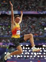 Paris 2024 - Greece’s Miltiadis Tentoglou Takes Gold In Men’s Long Jump