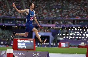 Paris 2024 - Greece’s Miltiadis Tentoglou Takes Gold In Men’s Long Jump