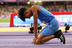 Paris 2024 - Greece’s Miltiadis Tentoglou Takes Gold In Men’s Long Jump