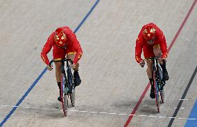 Paris 2024 - Netherlands Take Gold In Cycling Track Men's Team Sprint