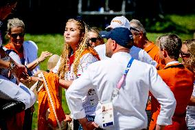 Paris 2024 - Princess Amalia At Jumping Individual Final