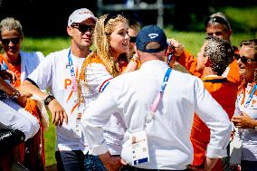 Paris 2024 - Princess Amalia At Jumping Individual Final