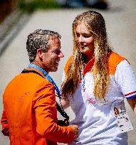 Paris 2024 - Princess Amalia At Jumping Individual Final