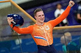 Paris 2024 - Netherlands Take Gold In Cycling Track Men's Team Sprint