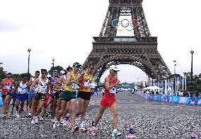 (PARIS2024) FRANCE-PARIS-OLY-ATHLETICS-MARATHON RACE WALK RELAY-MIXED