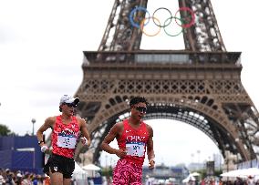 (PARIS2024) FRANCE-PARIS-OLY-ATHLETICS-MARATHON RACE WALK RELAY-MIXED