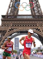 (PARIS2024) FRANCE-PARIS-OLY-ATHLETICS-MARATHON RACE WALK RELAY-MIXED