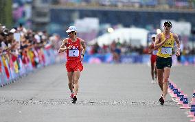 (PARIS2024) FRANCE-PARIS-OLY-ATHLETICS-MARATHON RACE WALK RELAY-MIXED