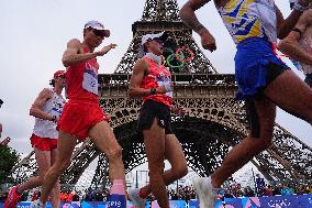 (PARIS2024) FRANCE-PARIS-OLY-ATHLETICS-MARATHON RACE WALK RELAY-MIXED