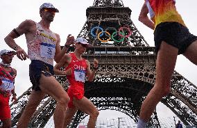 (PARIS2024) FRANCE-PARIS-OLY-ATHLETICS-MARATHON RACE WALK RELAY-MIXED