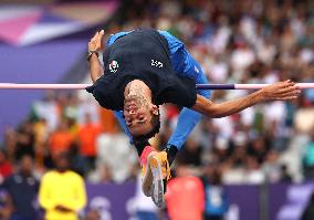 (PARIS2024) FRANCE-PARIS-OLY-ATHLETICS-HIGH JUMP-MEN