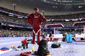 (PARIS2024) FRANCE-PARIS-OLY-ATHLETICS-HIGH JUMP-MEN