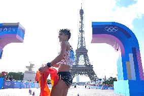 (PARIS2024) FRANCE-PARIS-OLY-ATHLETICS-MARATHON RACE WALK RELAY-MIXED