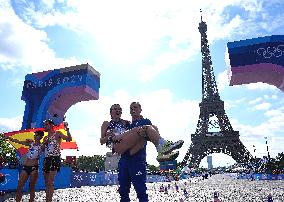 (PARIS2024) FRANCE-PARIS-OLY-ATHLETICS-MARATHON RACE WALK RELAY-MIXED